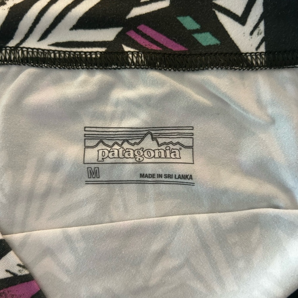 Patagonia Geometric Print Pull On Easy Skirt Size M